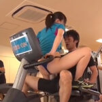 スポーツジムの巨乳インストラクターとずらしハメ【羽月希】